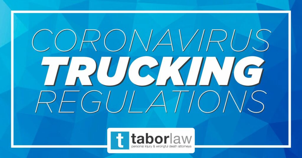 Coronavirus-Trucking-Regulations-Tabor-Law-Firm-Indianapolis-Indiana Coronavirus-Trucking-Regulations-Tabor-Law-Firm-Indianapolis-Indiana