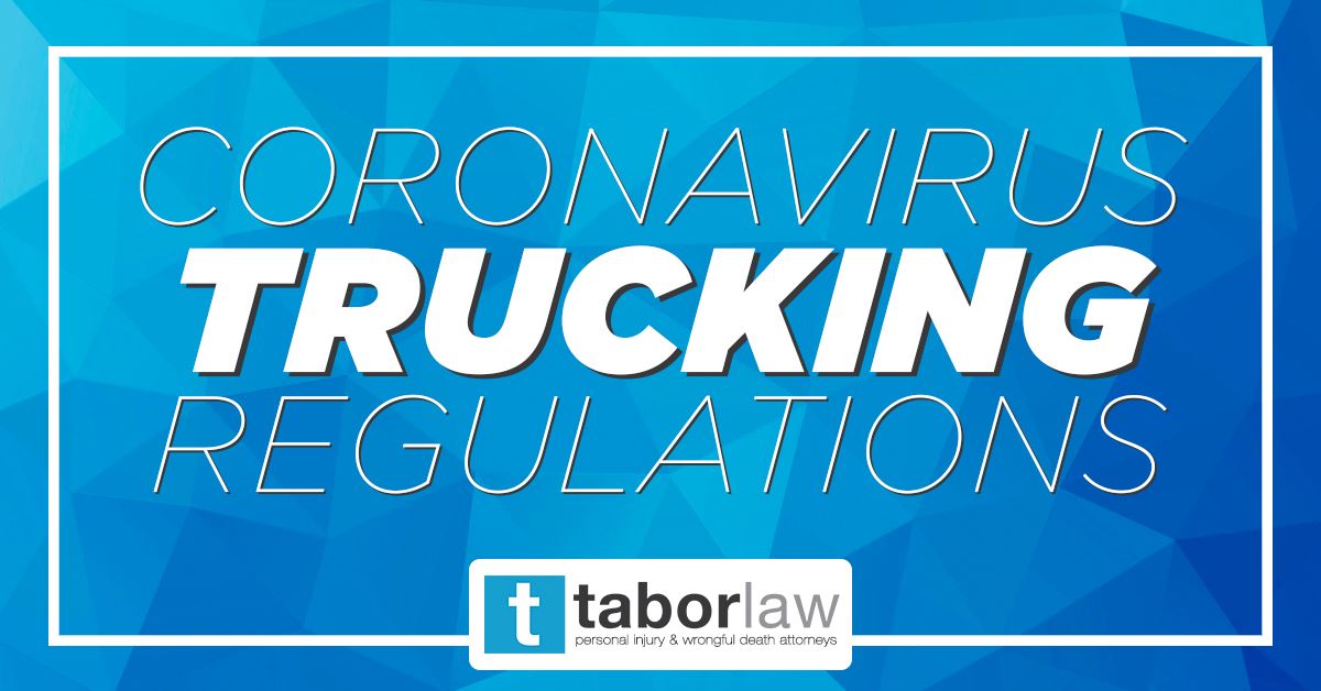 Coronavirus-Trucking-Regulations-Tabor-Law-Firm-Indianapolis-Indiana