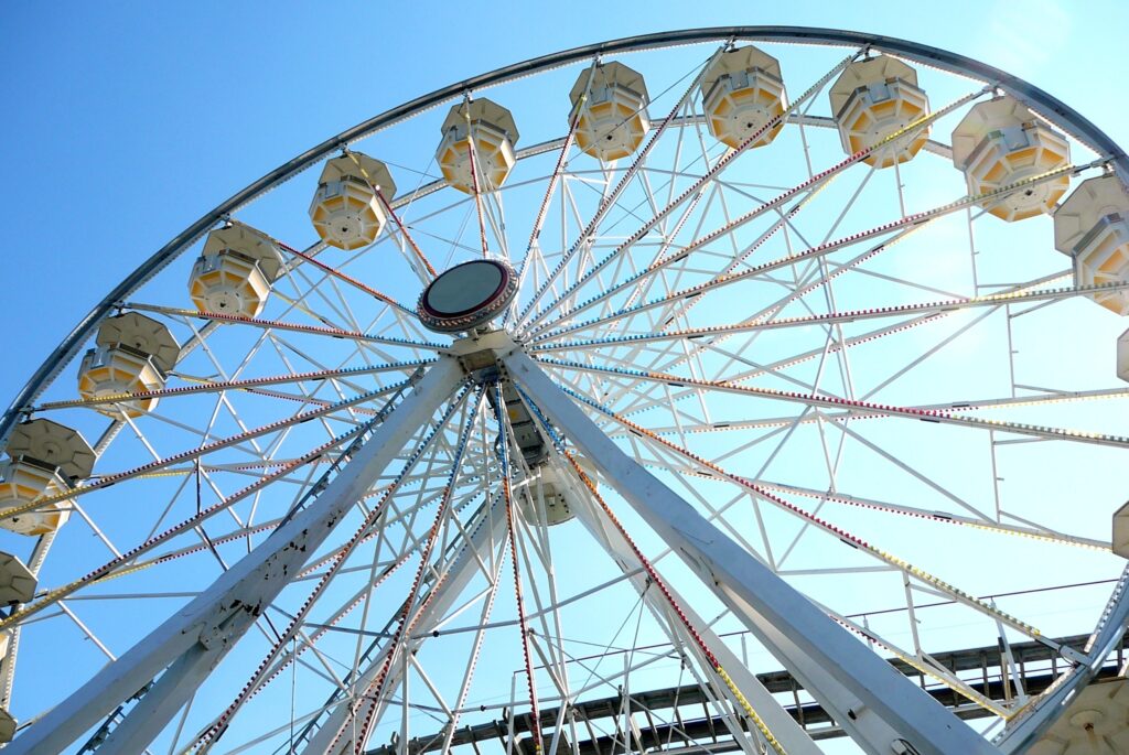 Ferris,Wheel,,Indiana,Beach,Amusement,Park