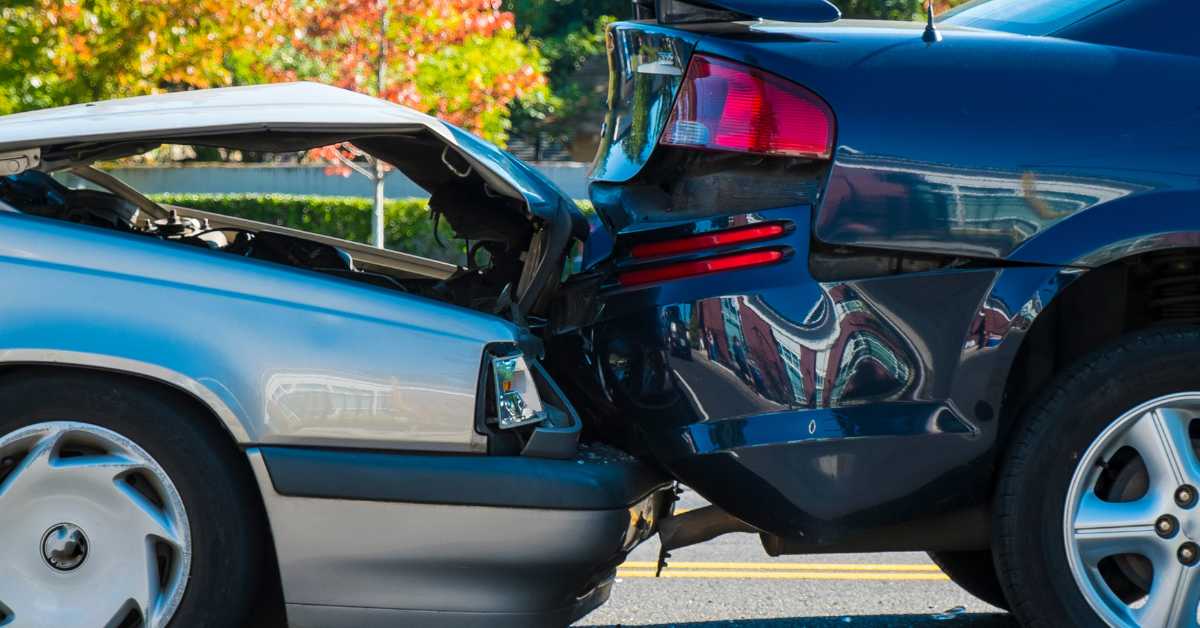 Rear-end a car