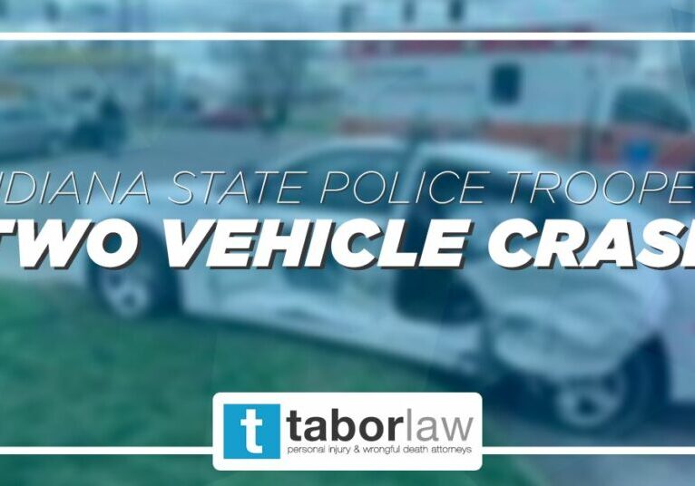 IndianaStatePoliceTrooperTwoVehicleCrash-TaborLawFirm